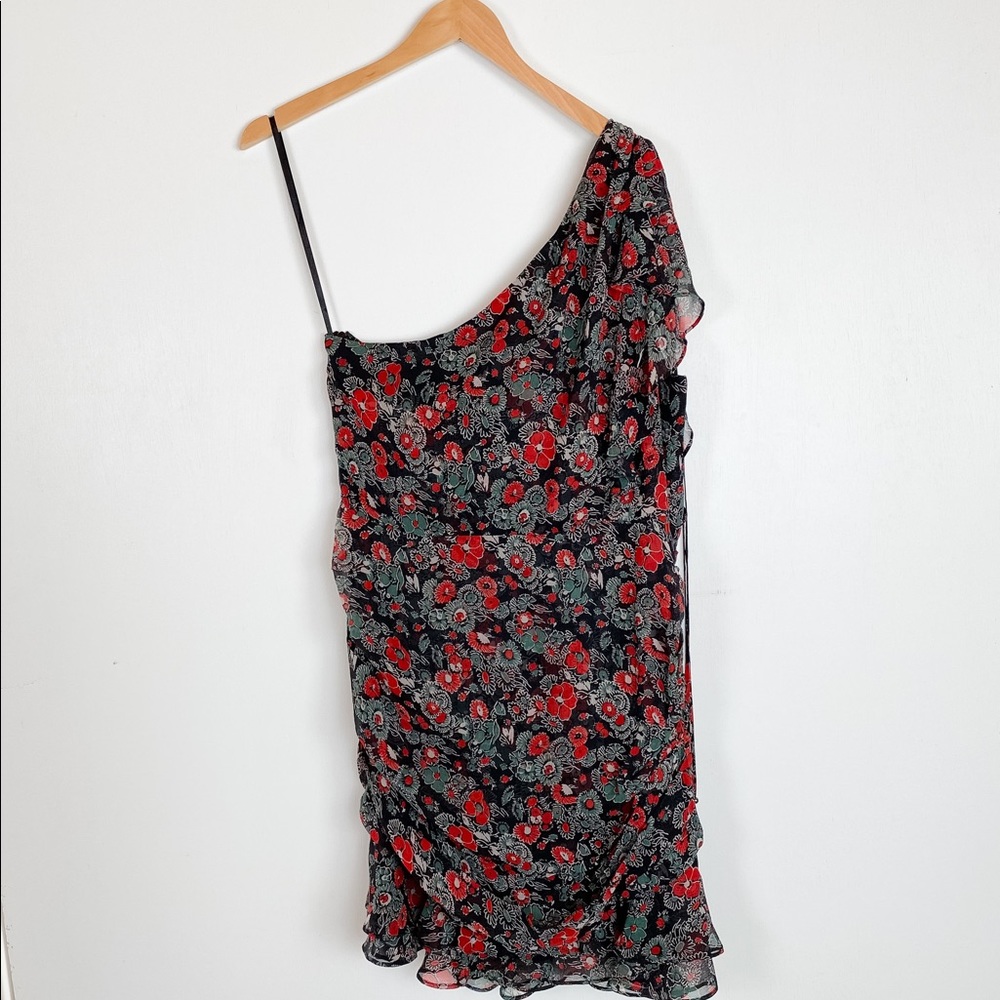 Veronica Beard Ballard Silk Mini Dress, Sz. Lg - Picture 7 of 8